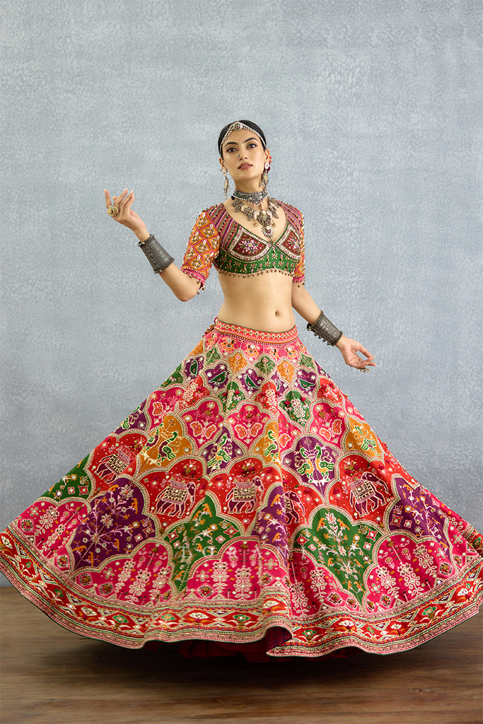 Rangili Dhruvi Lehenga Set