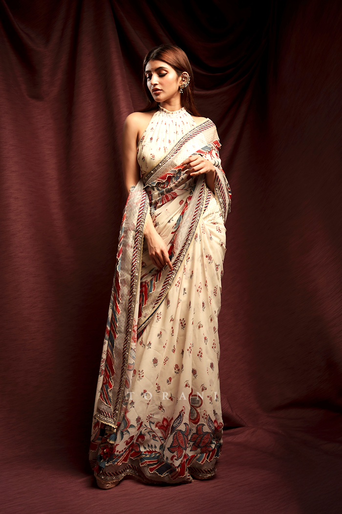 Sreeleela in our Coromandel Pravya Saree Set