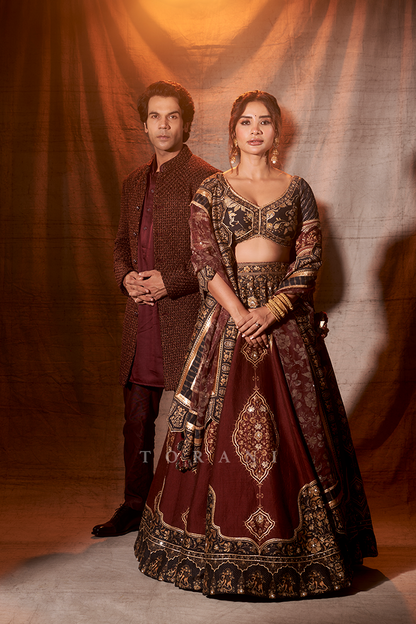 Patralekha In Our Gulghast Mahnaz Lehenga Set