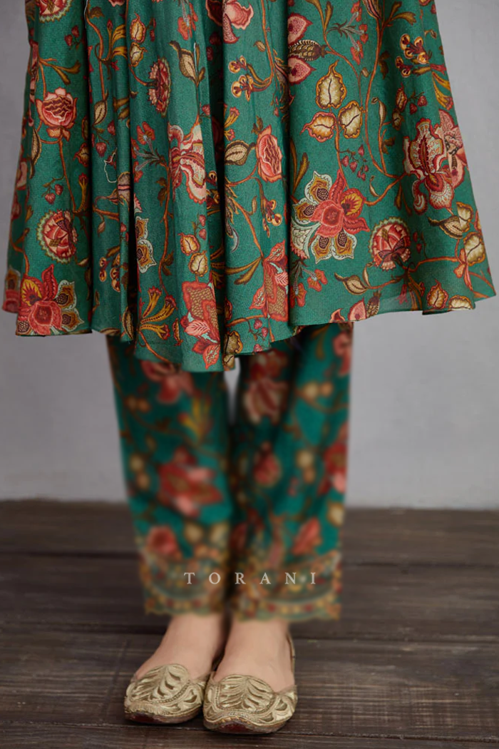 SALE - Sheesham Saba Anarkali Kurta