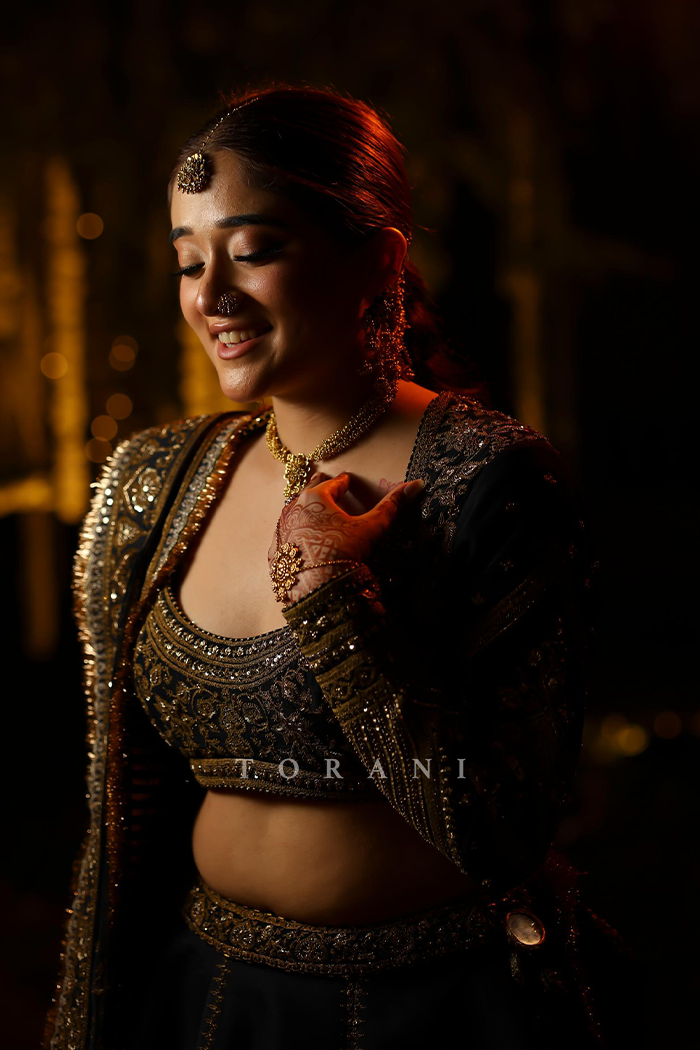 Anubha Singh in our Bhadra Nazia Lehenga Set