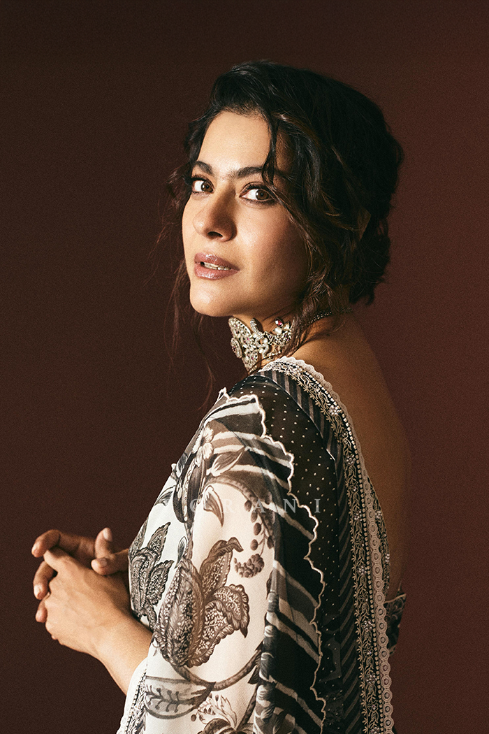 Kajol Devgan in our Kalamkari Pravya Imara Saree Set