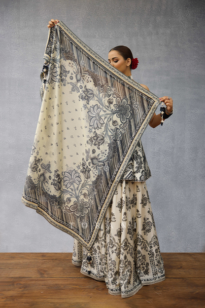 Kalamkari Phulera Scarf