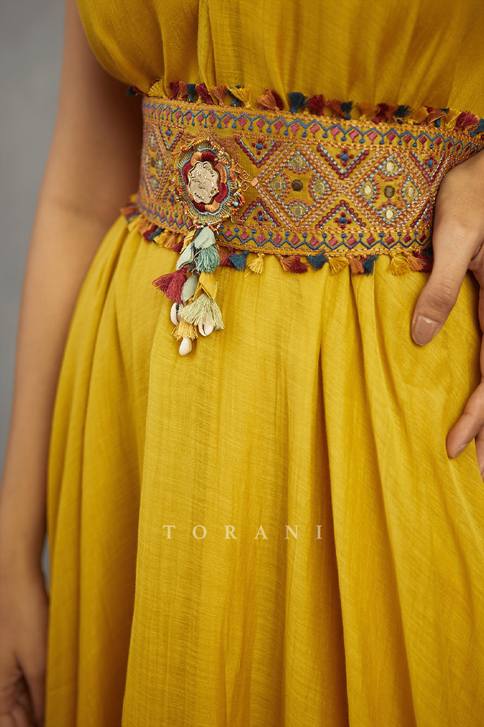 Sunehra Sindhi Kasuti Kamarbandh