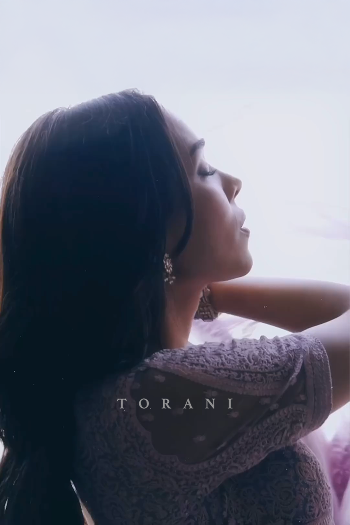 Trinetra Haldar Gummaraju in our Bakaayan Aadira Geetika Saree Set