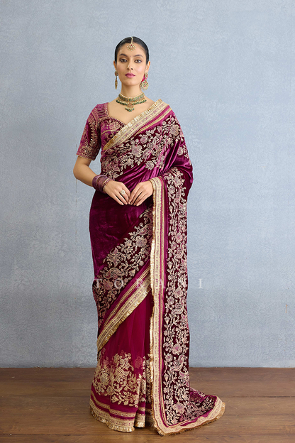 Shehtooti Makhmal Yashoda Saree