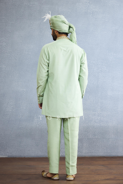 Pushta Azeem Jacket Set