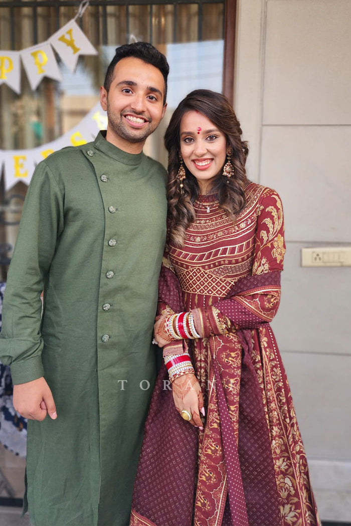 Aarushi Chawla In Our Gulnar Shehnaaz Anarkali Set