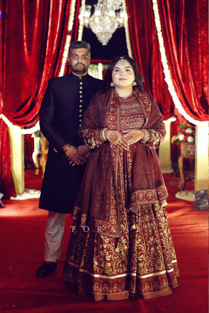 Nidhi Singh In Our Gulnar Shehnaaz Anarkali Set