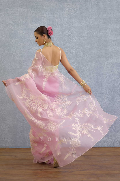 Bakaayan Pankhuri Saree