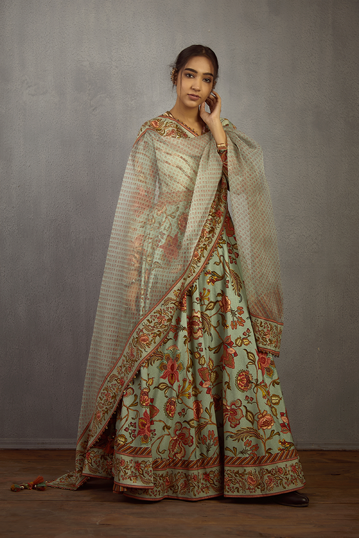 Champa Mastani Anarkali Set