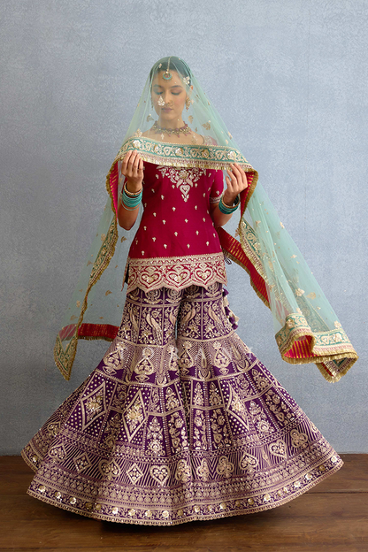 Chandramallika Manmayi Gharara Set