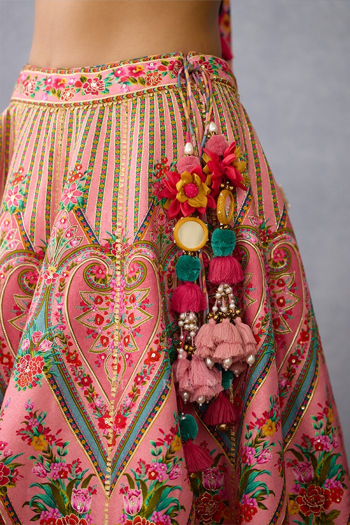 SALE - Dil Ruba Ravani Lehenga Skirt