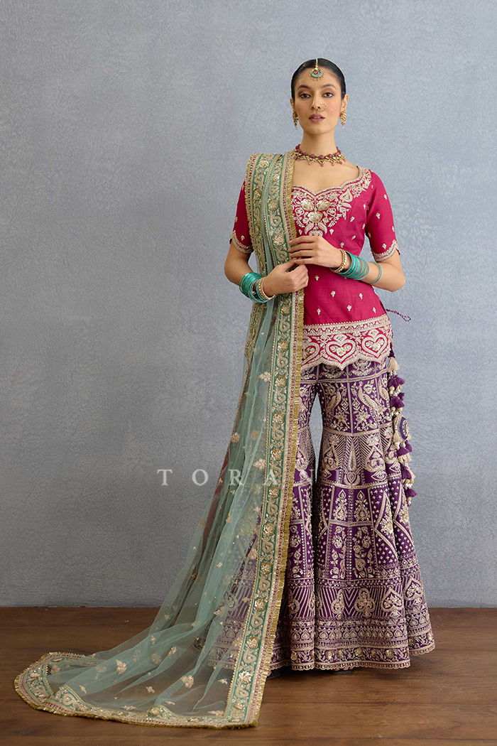 Chandramallika Manmayi Gharara Set