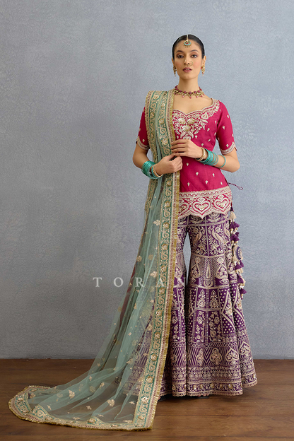 Chandramallika Manmayi Gharara Set