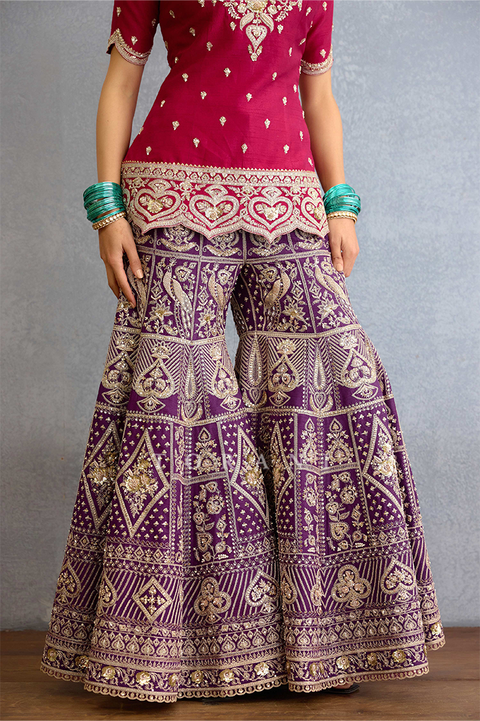 Chandramallika Manmayi Gharara Set