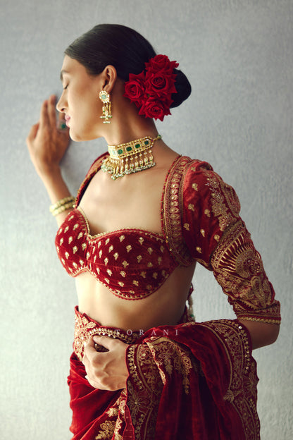 Sindoori Agahni Dilkash Blouse