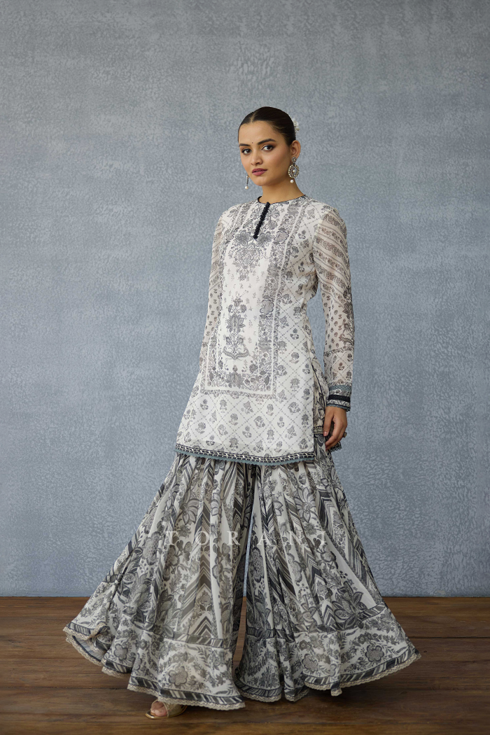 Kalamkari Dakshaa Sharara Set