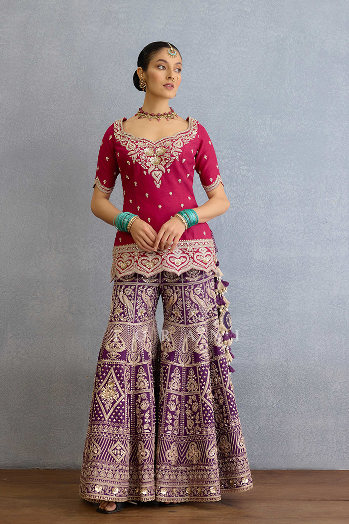 Chandramallika Manmayi Gharara Set