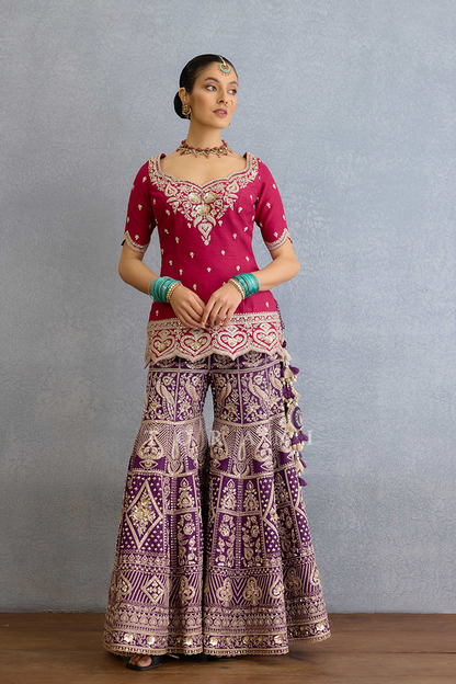 Chandramallika Manmayi Gharara Set