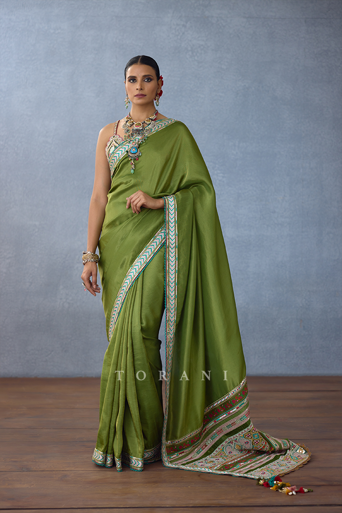 Dil Saaz Layla Saree