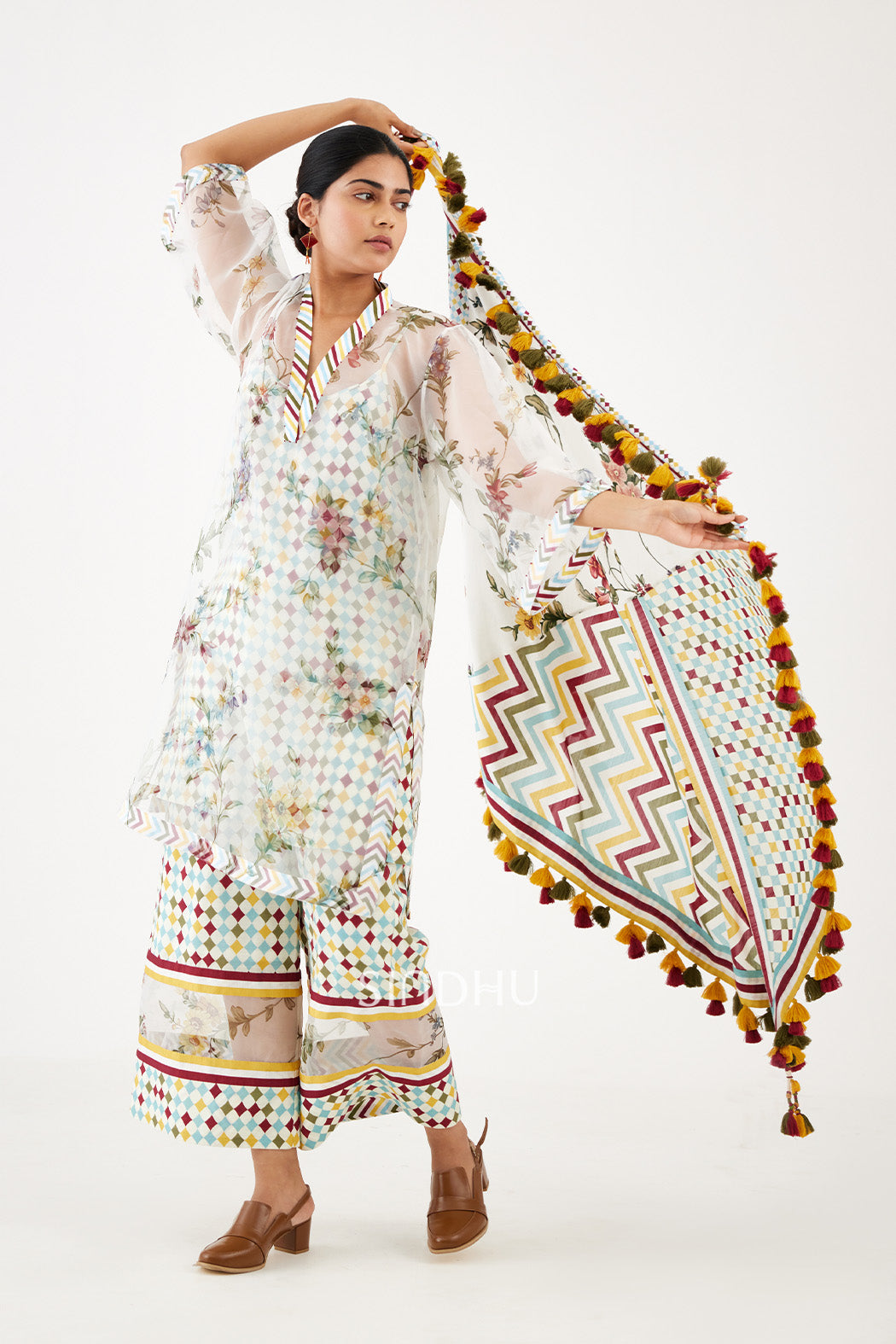 SALE - Atiya Printed Scarf