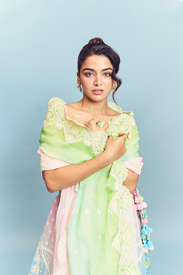 Wamiqa Gabbi in Our Custom Prakriti Ayra Lehenga Set
