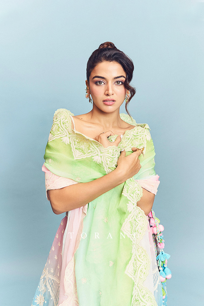 Wamiqa Gabbi in Our Custom Prakriti Ayra Lehenga Set