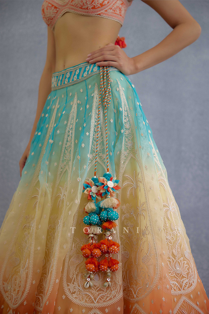 Godhuli Meera Lehenga Set