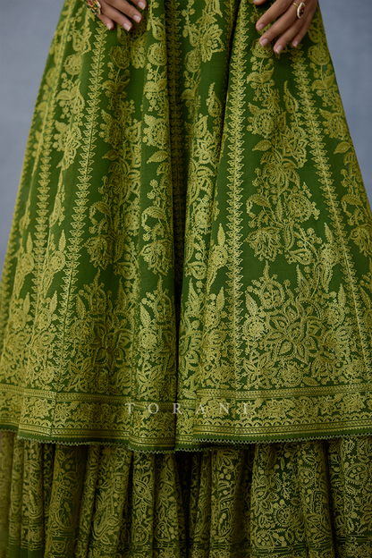 Dil Saaz Kiran Anarkali Set