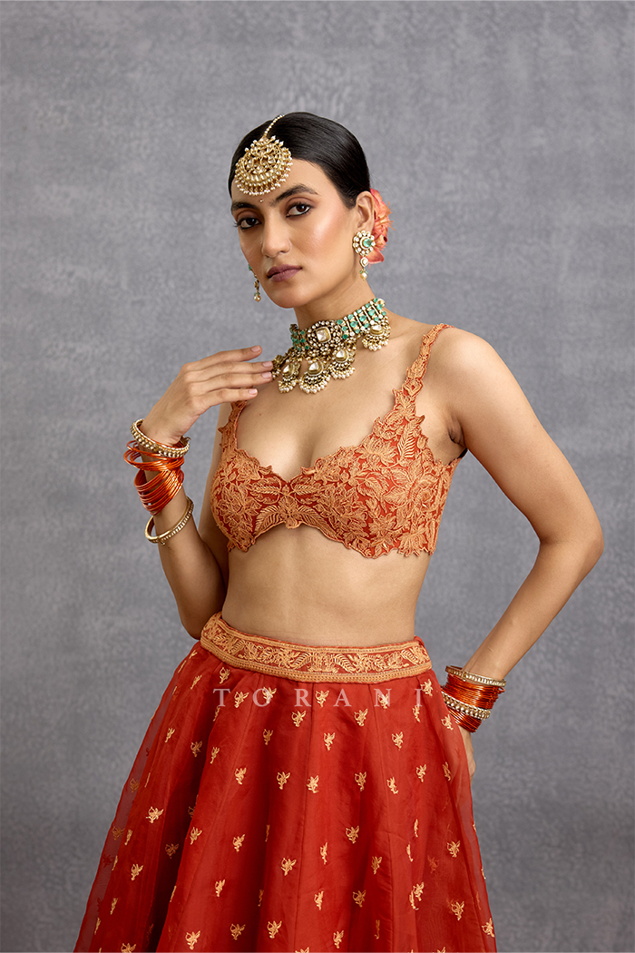 Kunkumi Ziya Bralette