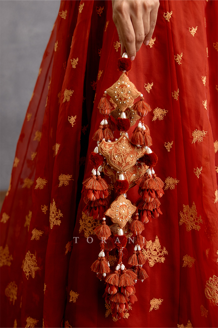 Kunkumi Avani Lehenga Set