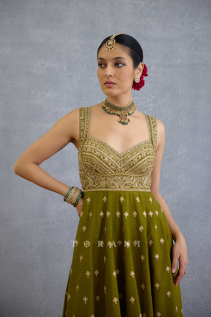 Samze Zohra Anarkali Set