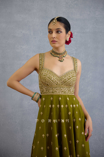 Samze Zohra Anarkali Set