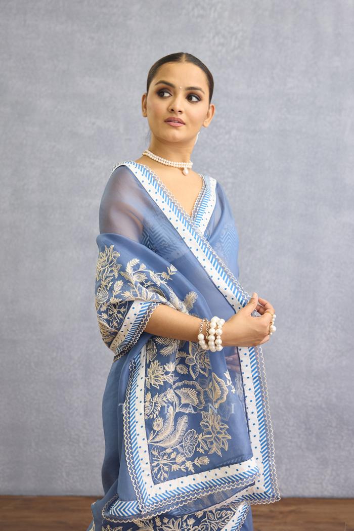 Neeli Kali Amogha Saree