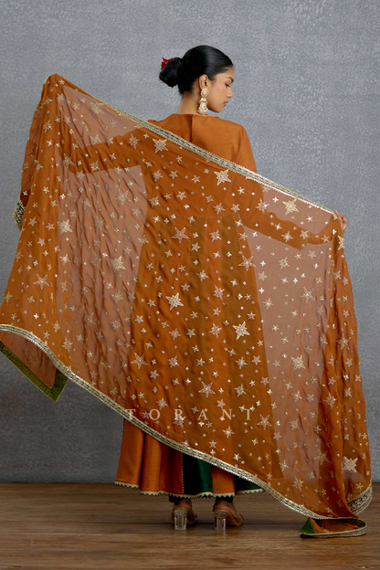 Nooran Sabz Lehar Anarkali Set