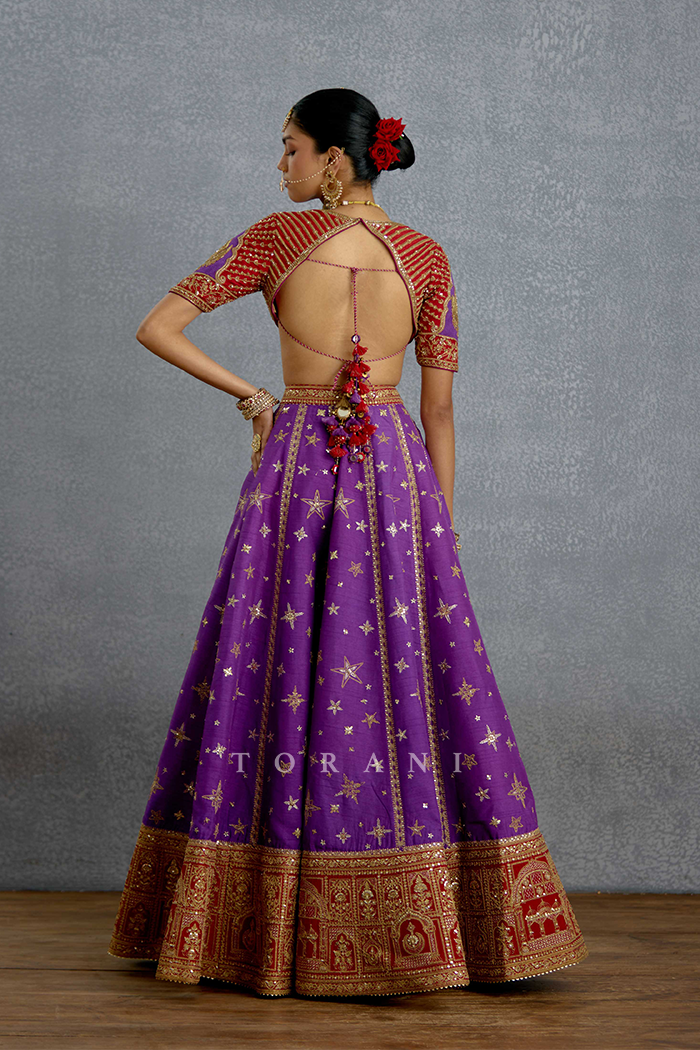 Banafsha Zehra Aks Lehenga Set