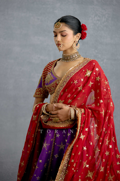 Banafsha Zehra Aks Lehenga Set