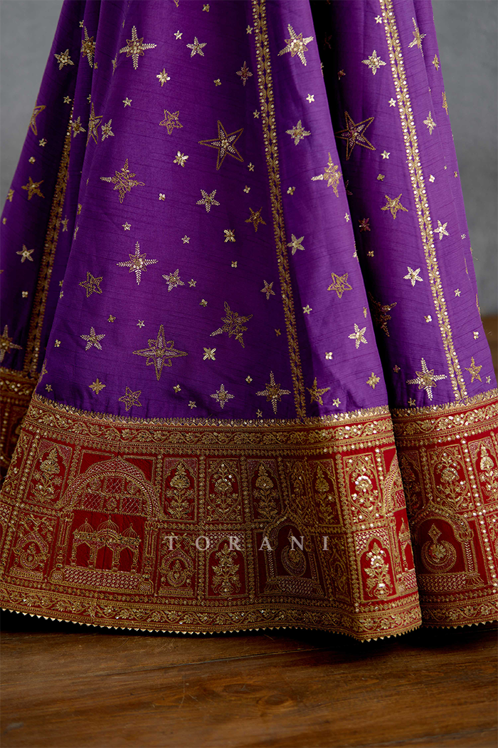 Banafsha Zehra Aks Lehenga Set