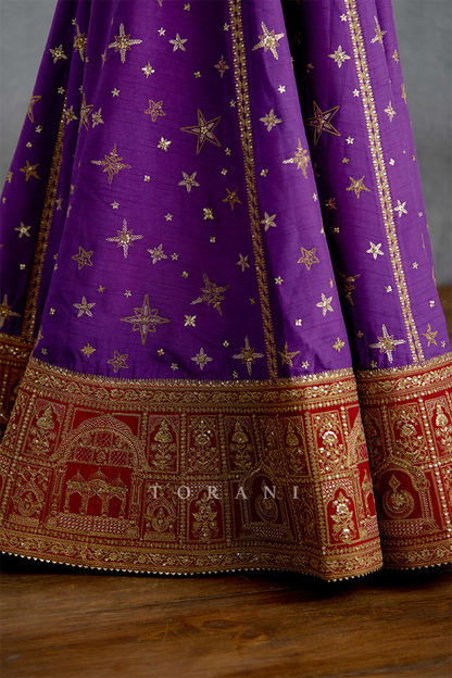 Banafsha Zehra Aks Lehenga Set