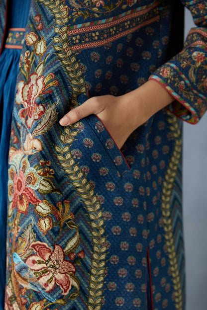 Neelam Dhuni Jacquard Jacket