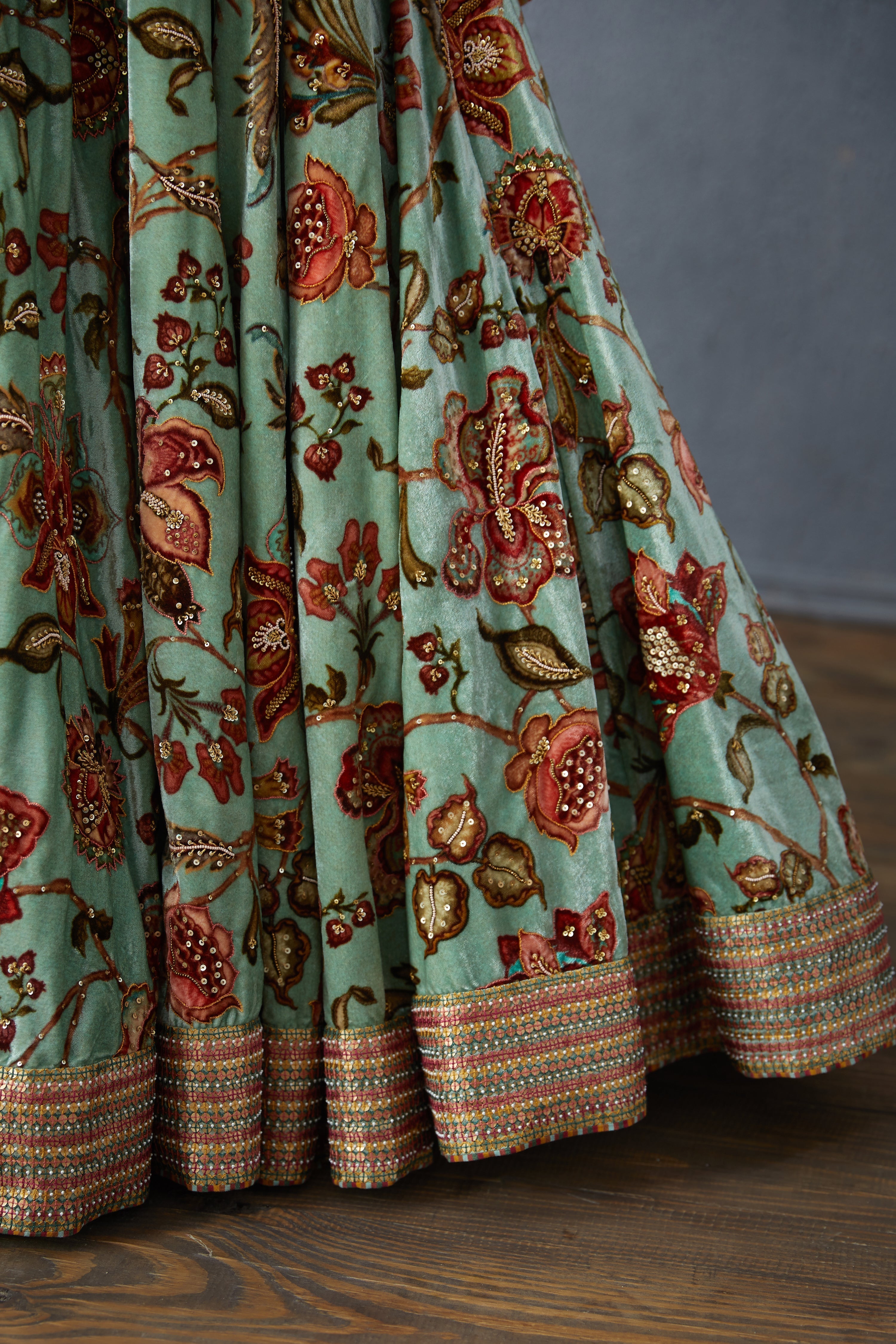 Champa Nikhat Lehenga Set