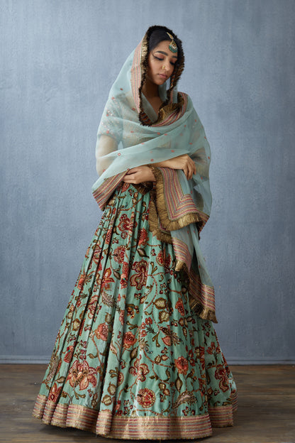 Champa Nikhat Lehenga Set