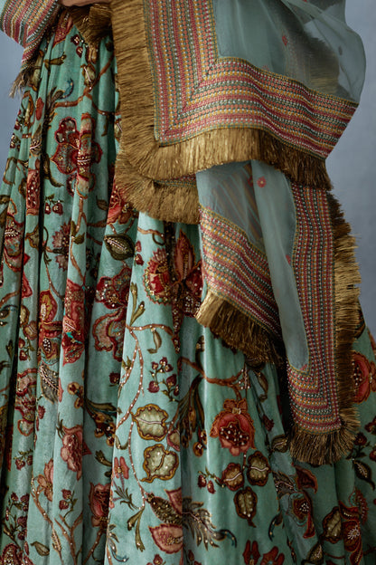 Champa Nikhat Lehenga Set