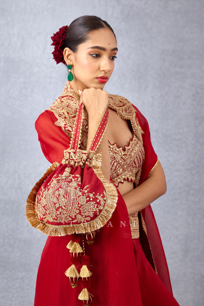 SALE - Sindoori Nilofer Potli