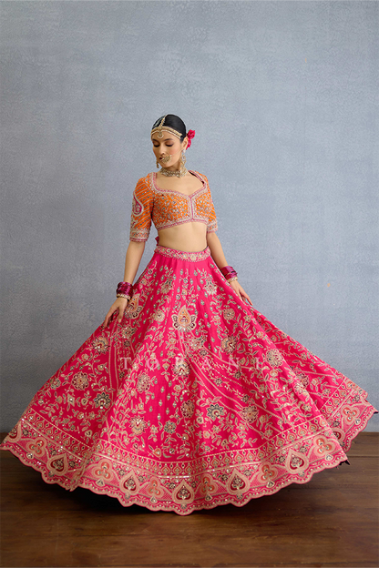 Padma Chandra Lehenga Set
