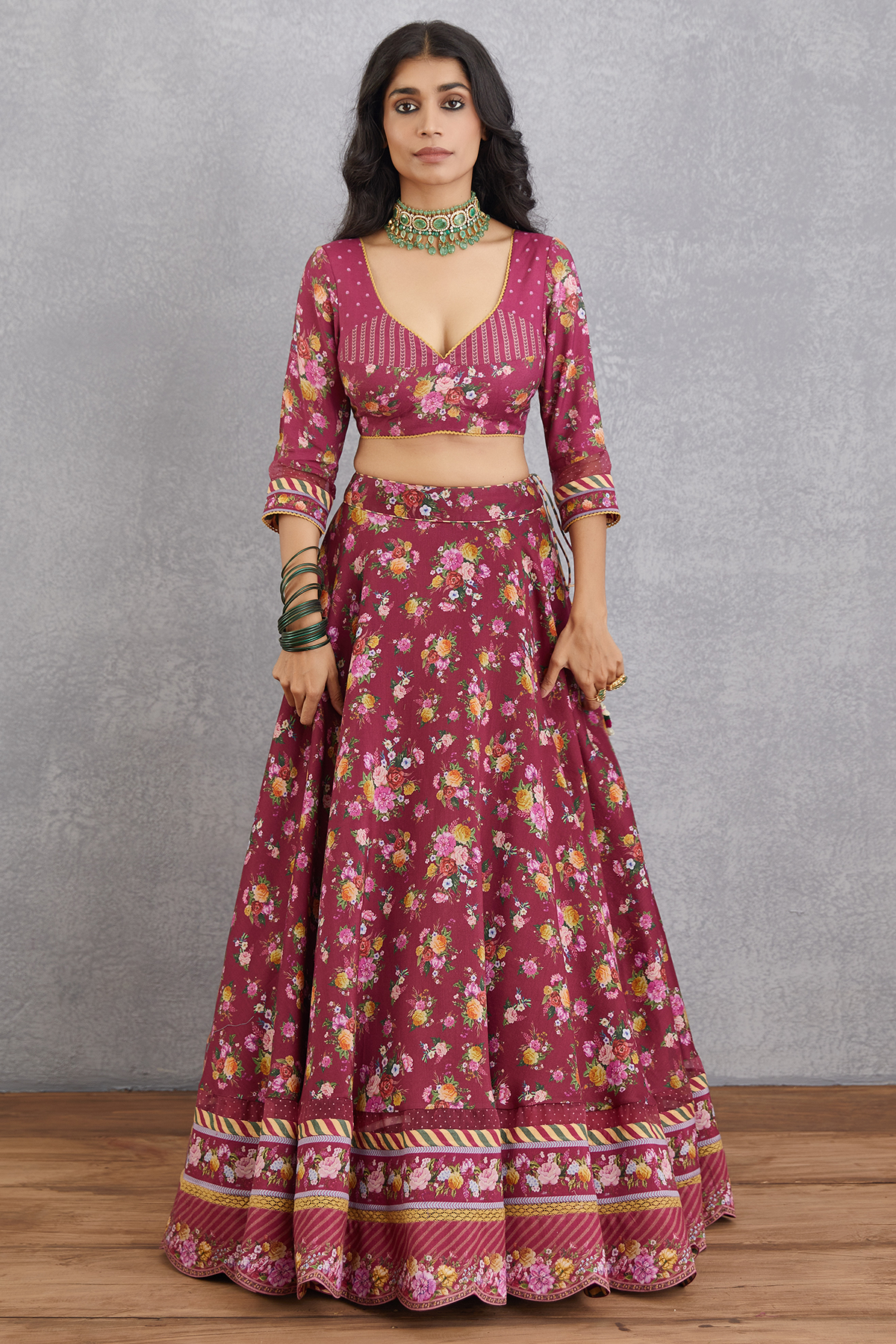 Manika Mumtaz Lehenga Set