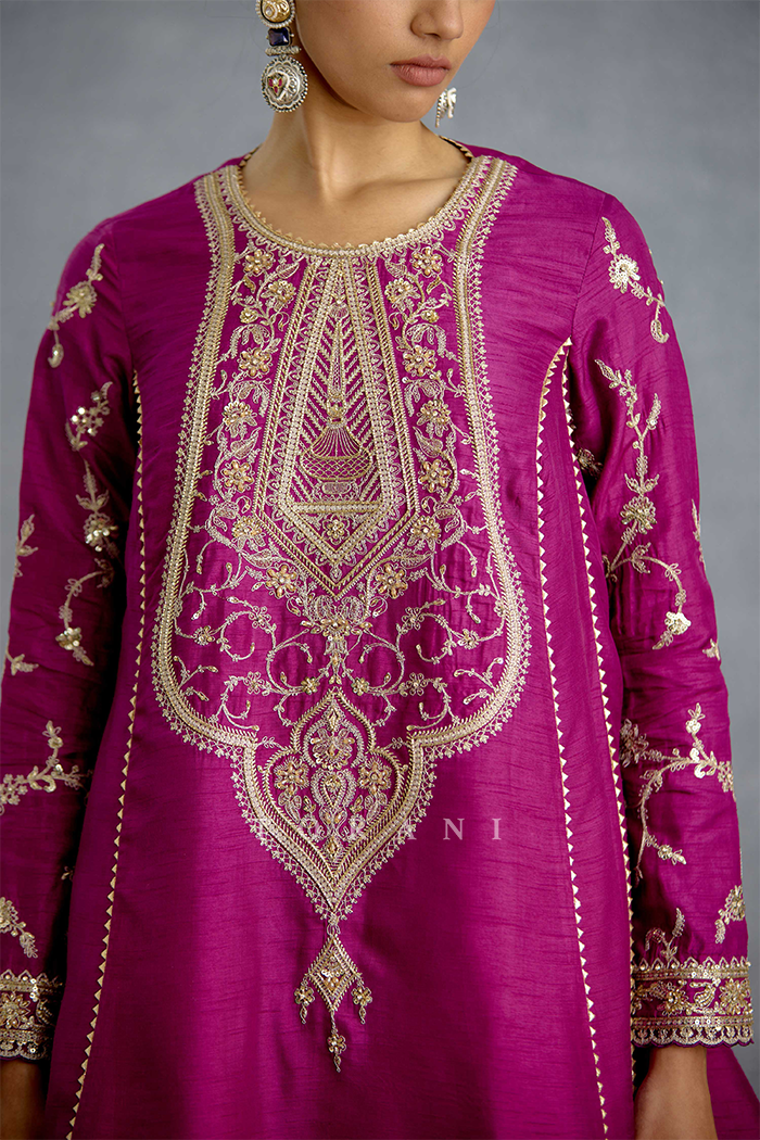 Anarshi Banafsha Kurta Set