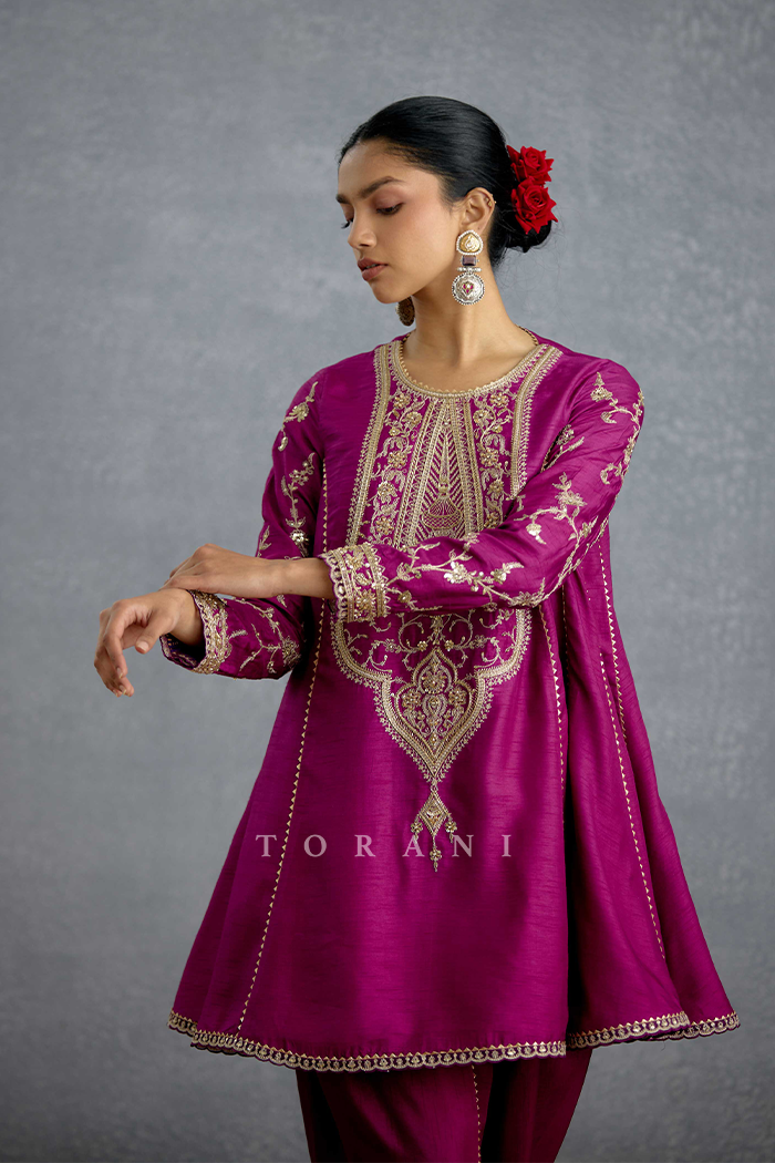 Anarshi Banafsha Kurta Set