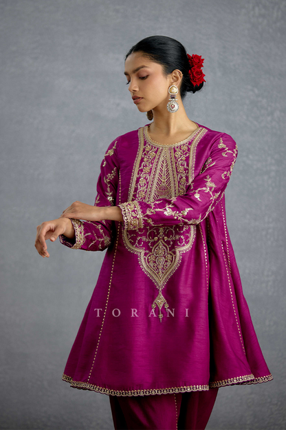 Anarshi Banafsha Kurta Set
